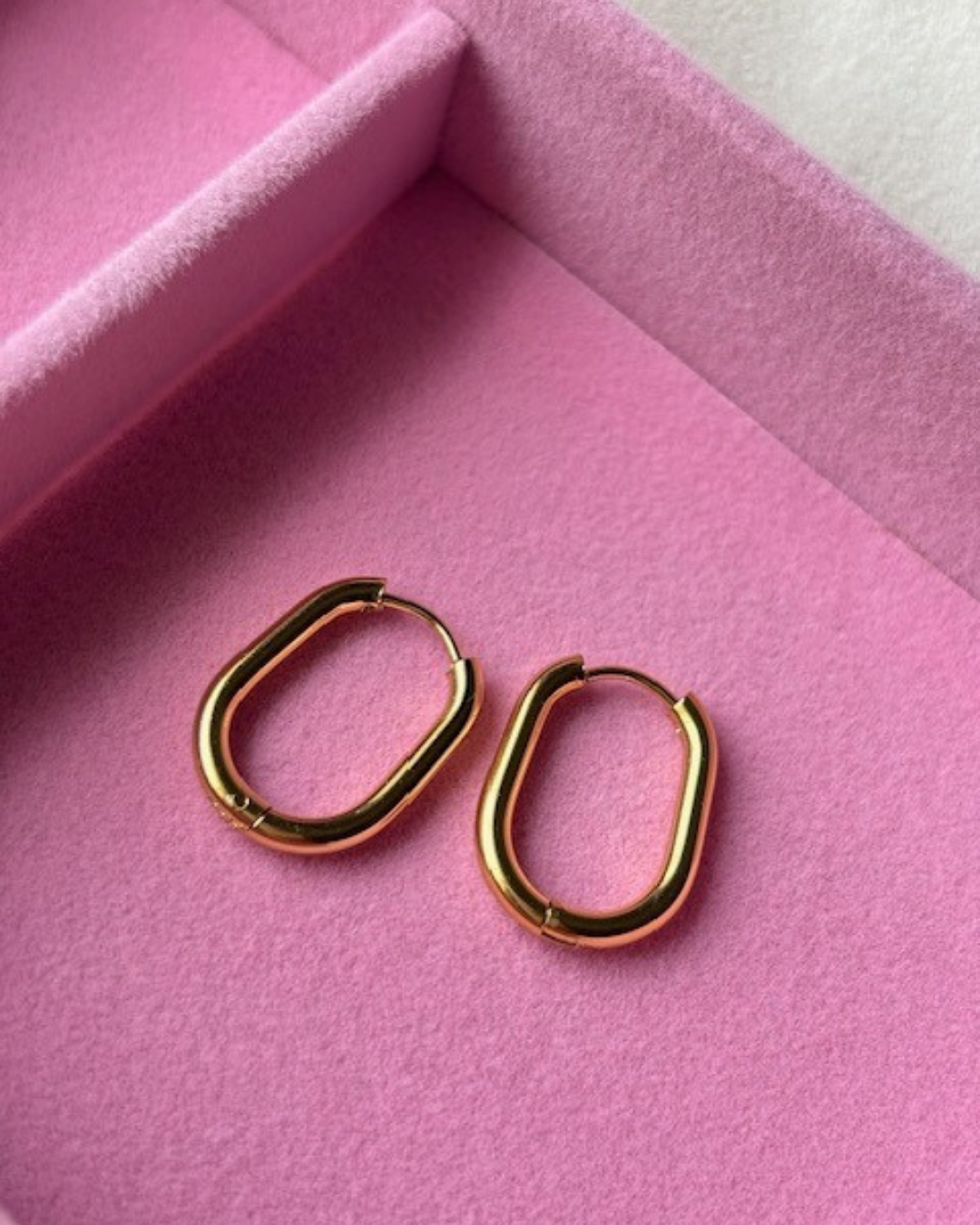 Large Golden Hoops