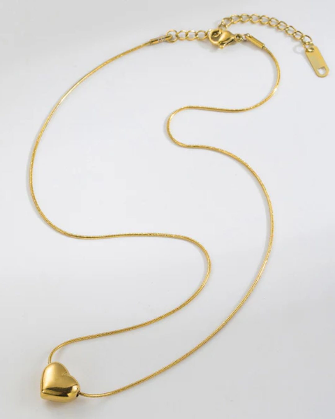 Anti Tarnish Heart Themed Pendant