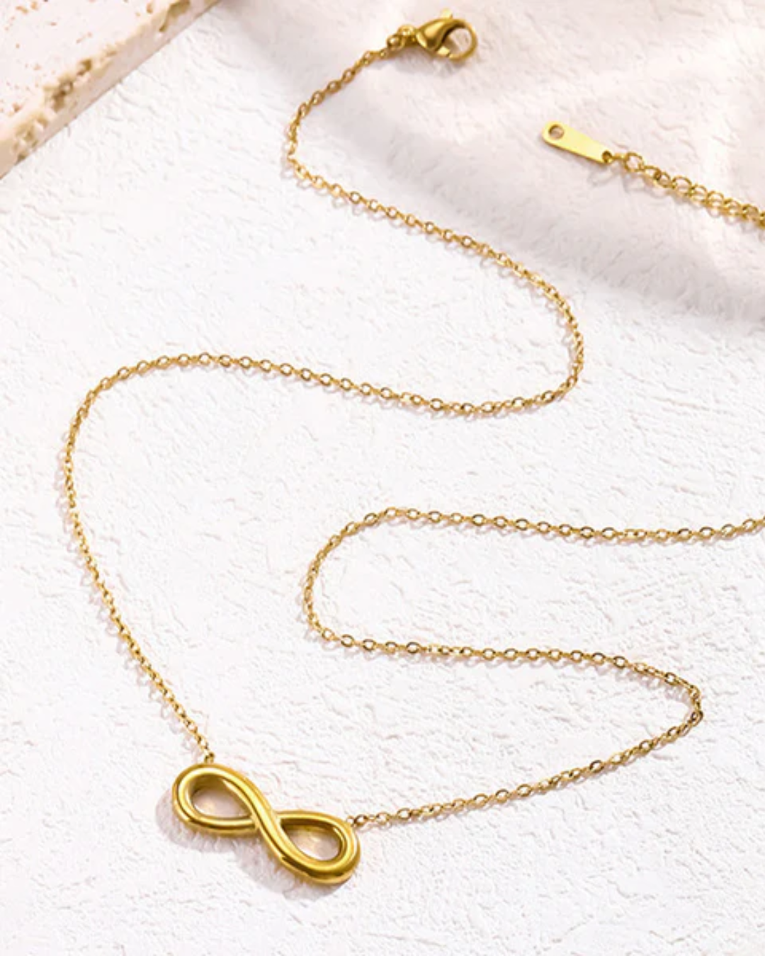 Anti Tarnish Infinity Necklace - Image 2