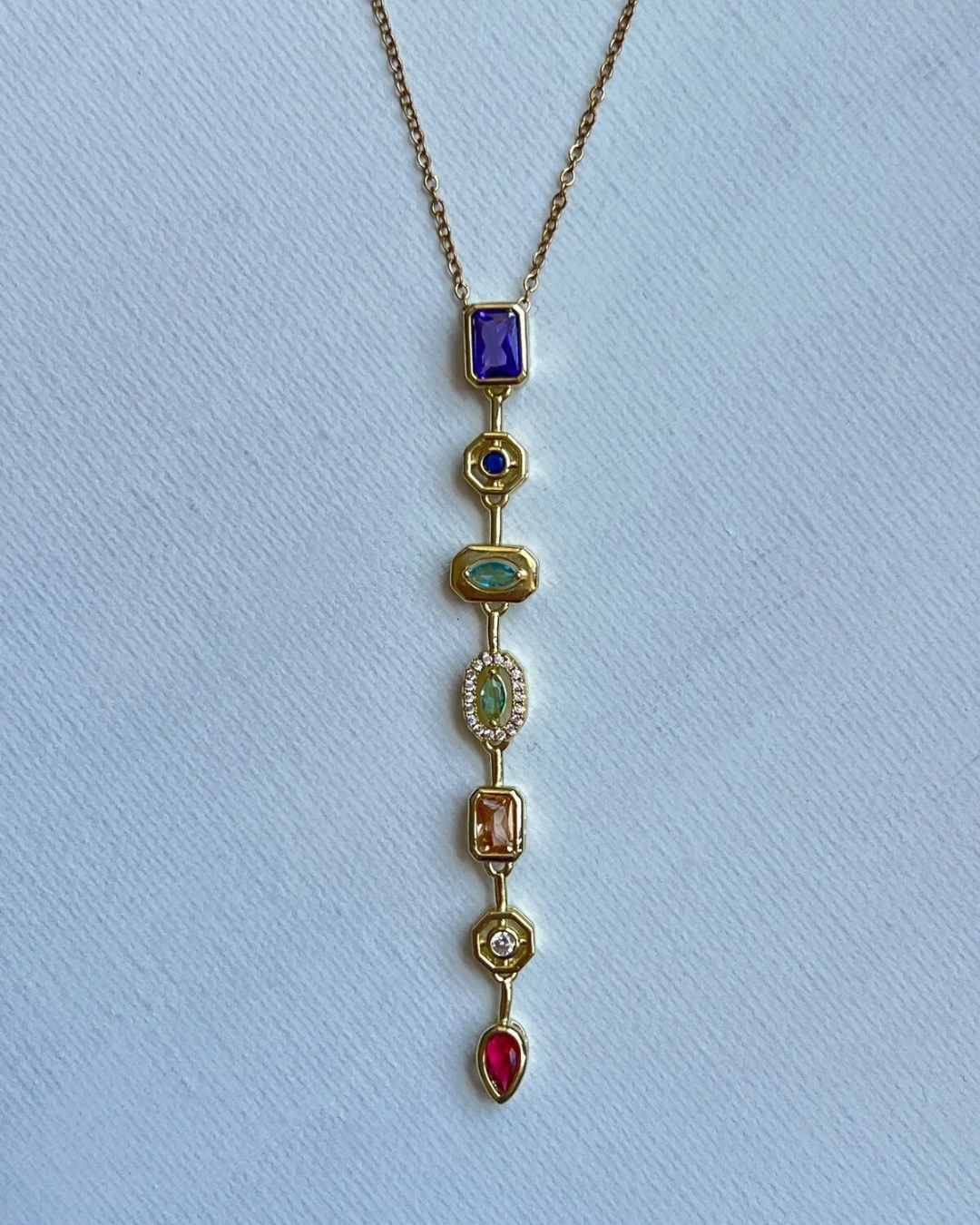 Layered Diamond Necklace - Image 2